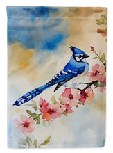 Load image into Gallery viewer, Blue Jay Garden Flag – Outdoor Decorative Yard Flag