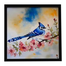 Load image into Gallery viewer, Blue Jay Framed Metal Print