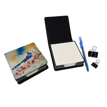 Load image into Gallery viewer, Blue Jay PU Leather Note Paper Holder