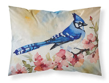 Load image into Gallery viewer, Blue Jay Standard Pillowcase – Artistic Decorative Front, White Back