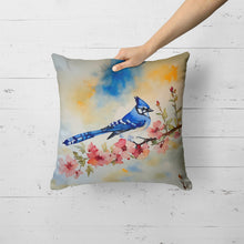 Load image into Gallery viewer, Blue Jay Throw Pillow