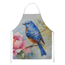 Load image into Gallery viewer, Bluebird Apron – Artist-Designed Kitchen, BBQ &amp; Craft Apron