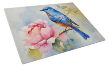 Load image into Gallery viewer, Bluebird Glass Cutting Boards – Durable, Decorative Kitchen Art