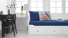 Load image into Gallery viewer, Bluebird Standard Pillowcase – Artistic Decorative Front, White Back