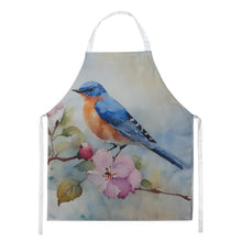 Load image into Gallery viewer, Bluebird Apron – Artist-Designed Kitchen, BBQ &amp; Craft Apron