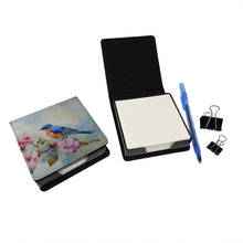 Load image into Gallery viewer, Bluebird PU Leather Note Paper Holder