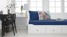 Load image into Gallery viewer, Bluebird Standard Pillowcase – Artistic Decorative Front, White Back