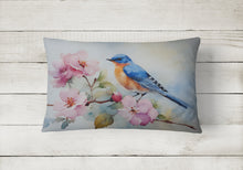 Load image into Gallery viewer, Bluebird Throw Pillow