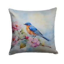 Load image into Gallery viewer, Bluebird Throw Pillow