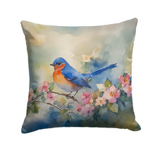 Load image into Gallery viewer, Bluebird Throw Pillow