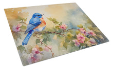 Load image into Gallery viewer, Bluebird Glass Cutting Boards – Durable, Decorative Kitchen Art