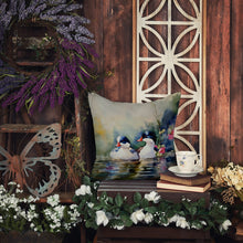 Load image into Gallery viewer, Bufflehead Throw Pillow