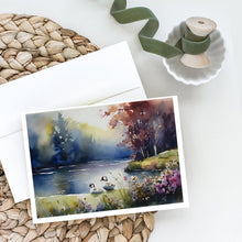 Load image into Gallery viewer, Bufflehead Greeting Cards - Blank Note Cards – 8-Pack of Artist-Designed Cards with Envelopes