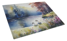 Load image into Gallery viewer, Bufflehead Glass Cutting Boards – Durable, Decorative Kitchen Art