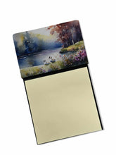 Load image into Gallery viewer, Bufflehead Sticky Note Holder- Refiilable Desk Accessory Note Pad