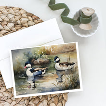Load image into Gallery viewer, Bufflehead Greeting Cards - Blank Note Cards – 8-Pack of Artist-Designed Cards with Envelopes