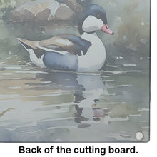 Load image into Gallery viewer, Bufflehead Glass Cutting Boards – Durable, Decorative Kitchen Art