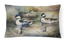 Load image into Gallery viewer, Bufflehead Throw Pillow