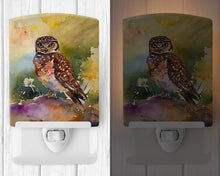 Load image into Gallery viewer, Burrowing Owl Ceramic Night Light