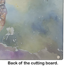 Load image into Gallery viewer, Burrowing Owl Glass Cutting Boards – Durable, Decorative Kitchen Art