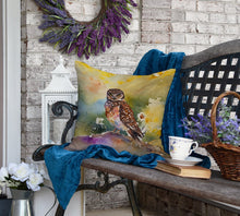 Load image into Gallery viewer, Burrowing Owl Throw Pillow