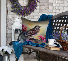 Load image into Gallery viewer, Burrowing Owl Throw Pillow