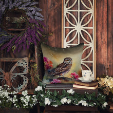 Load image into Gallery viewer, Burrowing Owl Throw Pillow
