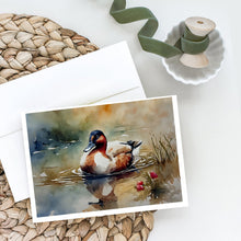 Load image into Gallery viewer, Canvasback Greeting Cards - Blank Note Cards – 8-Pack of Artist-Designed Cards with Envelopes