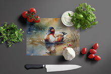 Load image into Gallery viewer, Canvasback Glass Cutting Boards – Durable, Decorative Kitchen Art