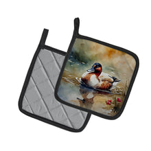 Load image into Gallery viewer, Canvasback Pot Holders - Set of 2 Decorative Kitchen Helpers | Made in the USA
