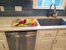 Load image into Gallery viewer, Cardinal Dish Drying Mat