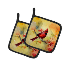 Load image into Gallery viewer, Cardinal Pot Holders - Set of 2 Decorative Kitchen Helpers | Made in the USA