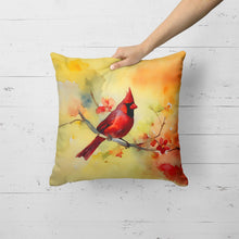 Load image into Gallery viewer, Cardinal Throw Pillow
