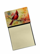 Load image into Gallery viewer, Cardinal Sticky Note Holder- Refiilable Desk Accessory Note Pad