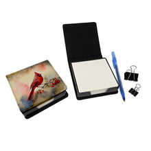 Load image into Gallery viewer, Cardinal PU Leather Note Paper Holder