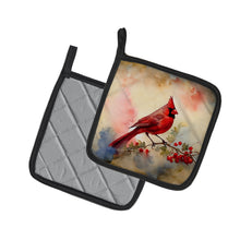 Load image into Gallery viewer, Cardinal Pot Holders - Set of 2 Decorative Kitchen Helpers | Made in the USA