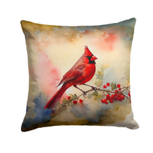 Load image into Gallery viewer, Cardinal Throw Pillow - 14x14 Decorative Pillow – Art for Your Home &amp; Patio