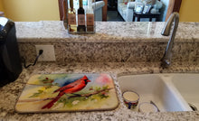 Load image into Gallery viewer, Cardinal Dish Drying Mat