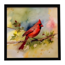 Load image into Gallery viewer, Cardinal Framed Metal Print