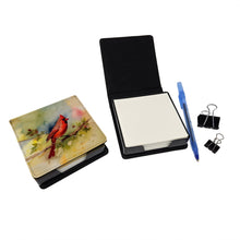 Load image into Gallery viewer, Cardinal PU Leather Note Paper Holder