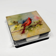 Load image into Gallery viewer, Cardinal PU Leather Note Paper Holder