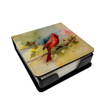 Load image into Gallery viewer, Cardinal PU Leather Note Paper Holder