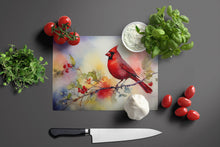 Load image into Gallery viewer, Cardinal Glass Cutting Boards – Durable, Decorative Kitchen Art