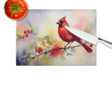 Load image into Gallery viewer, Cardinal Glass Cutting Boards – Durable, Decorative Kitchen Art