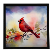 Load image into Gallery viewer, Cardinal Framed Metal Print