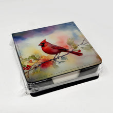 Load image into Gallery viewer, Cardinal PU Leather Note Paper Holder