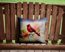 Load image into Gallery viewer, Cardinal Throw Pillow - 14x14 Decorative Pillow – Art for Your Home &amp; Patio