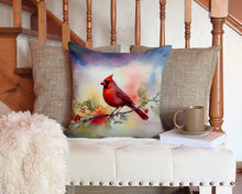 Load image into Gallery viewer, Cardinal Throw Pillow - 14x14 Decorative Pillow – Art for Your Home &amp; Patio