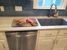 Load image into Gallery viewer, Cardinal Dish Drying Mat