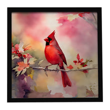 Load image into Gallery viewer, Cardinal Framed Metal Print